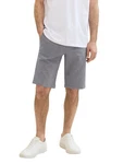TOM TAILOR 5-Pocket-Jeans Shorts Grau/Hellgrau