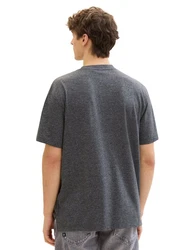 TOM TAILOR T-Shirt Dunkelgrau/Grau