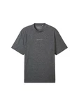 TOM TAILOR T-Shirt Dunkelgrau/Grau
