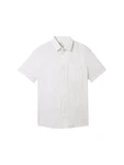 TOM TAILOR T-Shirt Weiß/Grau/Khaki