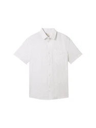 TOM TAILOR T-Shirt Weiß/Grau/Khaki