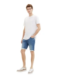 TOM TAILOR Shorts Blau/Hellblau