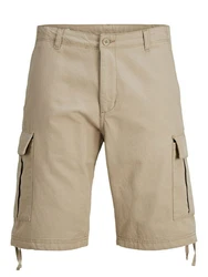 JACK & JONES Shorts 'COLE BARKLEY' Khaki/Braun/Beige
