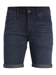 Jack & Jones Jeansshorts JJIRICK JJICON GE 604 Dunkelblau/Blau/Hellblau
