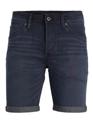 Jack & Jones Jeansshorts JJIRICK JJICON GE 604 Dunkelblau/Blau/Hellblau
