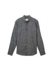 TOM TAILOR Shirt Grau/Hellgrau/Dunkelgrau/Dunkelblau