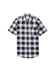 TOM TAILOR T-Shirt Blau/Grau/Hellblau/Dunkelblau