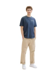 TOM TAILOR DENIM T-Shirt marine/wei