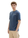 TOM TAILOR DENIM T-Shirt marine/wei