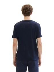 TOM TAILOR T-Shirt Dunkelblau/Blau