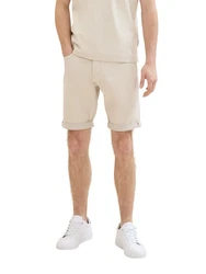 TOM TAILOR Shorts JOSH im Five-Pocket Style Khaki/Beige