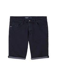 TOM TAILOR Shorts JOSH im Five-Pocket Style Dunkelblau/Blau