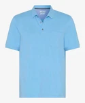 Brax Poloshirt Pullunder STYLE PETE U Hellblau/Blau