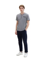 TOM TAILOR T-Shirt Grau/Hellgrau/Dunkelgrau