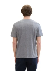 TOM TAILOR T-Shirt Grau/Hellgrau/Dunkelgrau