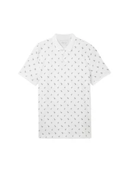 TOM TAILOR Denim Poloshirt Weiß/Dunkelblau/Silber/Rot/Creme