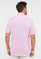Eterna Kurzarmhemd MODERN FIT NON IRON Rosa