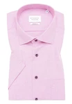 Eterna Kurzarmhemd MODERN FIT NON IRON Rosa