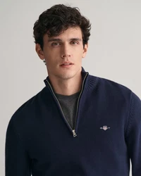Gant Strickpullover Casual Cotton Half Zip 8030170