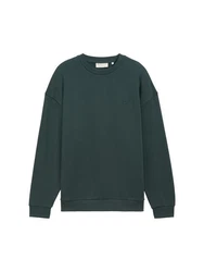 TOM TAILOR Sweatshirt Dunkelgrün/Grün