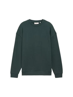 TOM TAILOR Sweatshirt Dunkelgrün/Grün