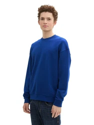 TOM TAILOR Sweatshirt Dunkelblau/Blau/Hellblau