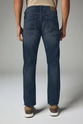 Next Slim-fit-Jeans mit Komfortstretch Dunkelblau/Blau/Hellblau
