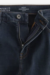 Next Slim-fit-Jeans mit Komfortstretch Dunkelblau/Blau/Hellblau