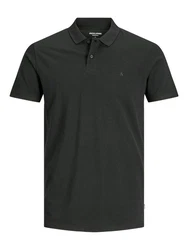 JACK & JONES Poloshirt schwarz