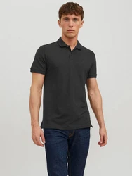 JACK & JONES Poloshirt schwarz