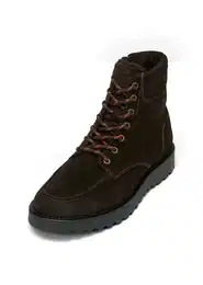 mit Innenzipper und Teddyfutter Stiefelette