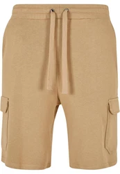 URBAN CLASSICS Herren Organic Cargo Sweatshorts Braun/Beige/Khaki