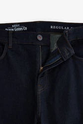 Next Bootcut Jeans Classic mit Stretch Dunkelblau/Hellblau/Blau
