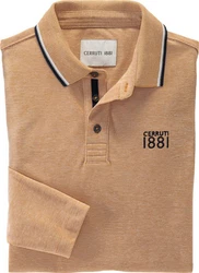 Cerruti 1881 Poloshirt Beige/Braun/Khaki