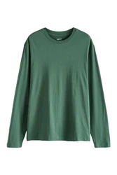 Next Langarmshirt Rundhalsshirt Regular Fit 