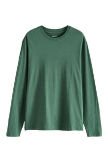 Next Langarmshirt Rundhalsshirt Regular Fit 
