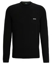 BOSS GREEN Strickpullover Sweatshirt Perform-X_CN grün