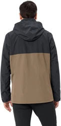 VAUDE Anorak Me Rosemoor 3in1 Jacket SCHWARZ/HAFER