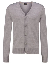 Strickjacke Herren Strickjacke mit Wolle AVAC_CD (1-tlg)