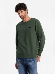 OMBRE Herren-Sweatshirt mit Metallnadel 
