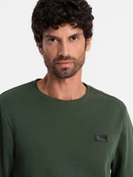 OMBRE Herren-Sweatshirt mit Metallnadel 