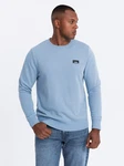 OMBRE Herren-Sweatshirt mit Metallnadel 