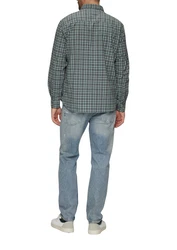 s.Oliver Langarmhemd Regular Fit mit Button-Down-Kragen Grün/Blau/Dunkelgrün/Hellblau/Hellgrün