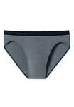 Schiesser Rioslip Grau/Dunkelblau