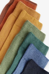 Next Herrensocken mit Stickerei Mischfarben/Gelb/Orange/Braun