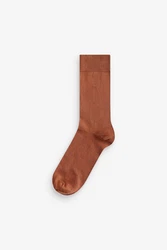 Next Herrensocken mit Stickerei Mischfarben/Gelb/Orange/Braun