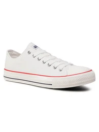 Sneakers aus Stoff Herren MS-CZ049 Wei Sneaker