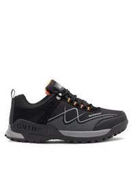 Halbschuhe Herren MP86-19003 Schwarz Schnrboots