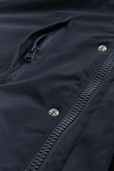 Next Anorak Parka (1-St) Dunkelblau/Schwarz