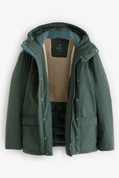 Next Anorak Parka (1-St) Dunkelgrün/Grün